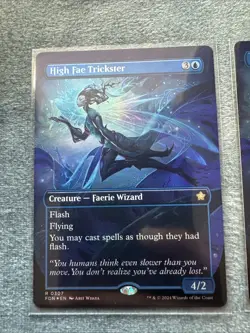 High Fae Trickster (Borderless) Foundations Foil Near Mint - Image 2