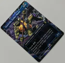 MTG TMNT Donatello, Gadget Master Legendary Creature RARE FOIL #0212 - Image 2