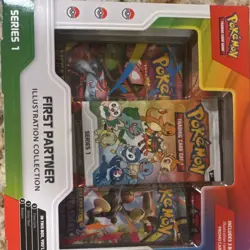 Pokemon First Partner Illustration Collection Series 1 Promo Booster Box English - Image 1