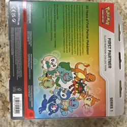 Pokemon First Partner Illustration Collection Series 1 Promo Booster Box English - Image 2