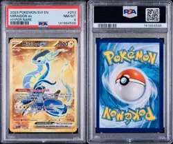 POKEMON PSA 8 MIRAIDON EX HYPER RARE 253/198 SCARLET e VIOLET ENGLISH 2023! - Image 3