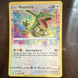 Pokemon TCG Rayquaza 138/185 Vivid Voltage Amazing Rare Holo ENG 120HP - Image 1