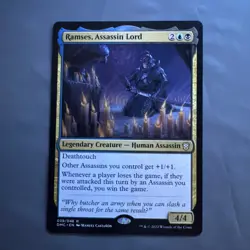 Ramses, Assassin Lord Commander: Dominaria United Regular - Image 1