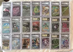 Pokemon Graded CGC 21 Card Lot - Image 1
