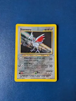 Pokemon TCG Skarmory 13/111 Neo Genesis Holo Unlimited WOTC Card - Image 1