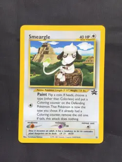 Pokemon Cards: Wizards Black Star Promo: Smeargle 32 - Image 1