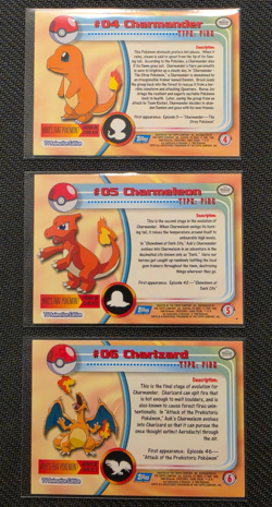 1999 Topps Pokemon TV Animation Evolution Lot Charizard Blastoise Venusaur NM-LP - Image 5