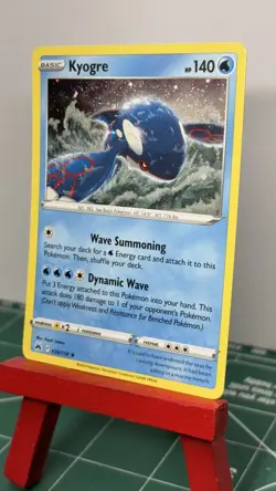 Kyogre 036/159 Cosmos Holo Promo Pokemon TCG Crown Zenith - PACK FRESH! - - Image 2