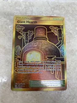 Giant Hearth 263/236 Secret Rare Sun and Moon - Cosmic Eclipse Pokemon TCG - Image 1