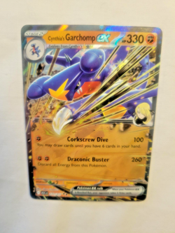 Pokemon 3 Lot Cynthia's Gible Gabite Garchomp ex! Ascended Heroes R Holos (NM) - Image 2
