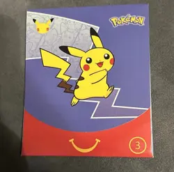 Pokemon 25th Anniversary McDonald’s Booster Pack Bundle Celebrations New 2021 - Image 1