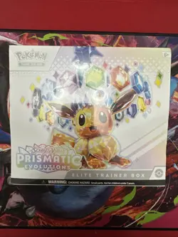 Pokemon Prismatic Evolutions ETB Elite Trainer Box Brand New Factory Sealed - Image 1