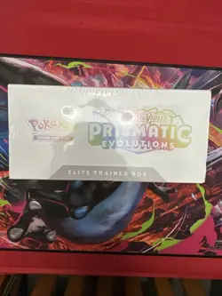Pokemon Prismatic Evolutions ETB Elite Trainer Box Brand New Factory Sealed - Image 5