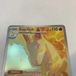Rapidash 189/182 Sv10: Destined Rivals Holo Rare Pokemon TCG NM Condition - Image 3
