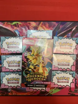 Pokemon Ascended Heroes Booster Bundle (Factory-Sealed) X 9 - Image 1