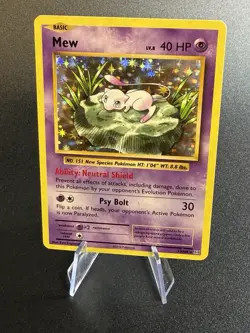 2016 Pokemon Mew Holo Rare XY Evolutions 53/108 MP - Image 1