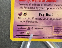 2016 Pokemon Mew Holo Rare XY Evolutions 53/108 MP - Image 3