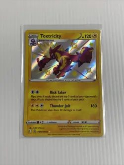 Pokemon Shining Fates Toxtricity Shiny Vault SV042/SV122 NM/M - Image 1