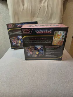 Pokemon Chaos Rising Pokemon Center ETB Elite Trainer Box x2 - In Hand - Image 4
