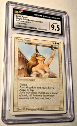 Serra Angel CGC 9.5 Gem Mint Revised 3rd Edition Uncommon Iconic Vintage MTG - Image 4