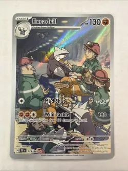 Excadrill 174/162 SV05: Temporal Forces Holo Pokemon - Image 1