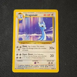 Pokemon TCG Dragonair 18/102 Base Set Uncommon Regular English 80 HP Arita 1999 - Image 1