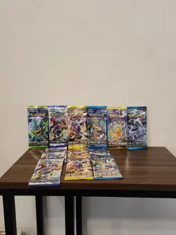 14 Booster Packs Pokemon Japanese New Sealed - Image 1