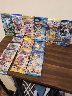 14 Booster Packs Pokemon Japanese New Sealed - Image 3