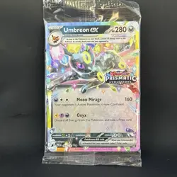 Pokemon Umbreon EX 060/131 Sealed Prismatic Evolutions Stamp Stamped Sealed - Image 1