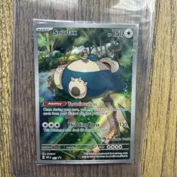 *SEALED* Snorlax 051 - Scarlet & Violet 151 Pokemon Center Stamped Promo - Image 1