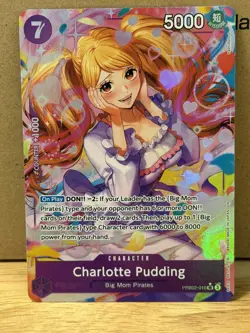 2025 One Piece PRB02 EN Charlotte Pudding Alt Art - Image 1