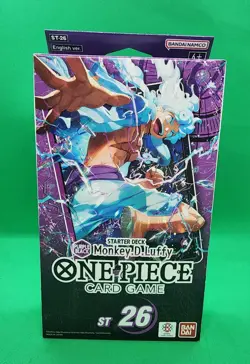One Piece Starter Deck Bundle LOT OF 3 ST-23 ST-26 ST-28 Shanks Luffy Yamato - Image 2
