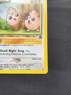 Pokemon Cards: Wizards Black Star Promo: Igglybuff 36 - Image 4