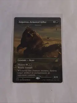 Anguirus, Armored Killer -Foil Light Play MTG Ikoria: Lair of Behemoths - Image 1
