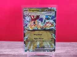 Dragonite ex # 159/197 Sv03: Obsidian Flames Double Rare Holo Pokemon Card NM - Image 1