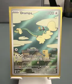 Drampa 184/162 Holo Illustration Rare Temporal Forces Pokemon Card - Image 1