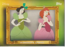 2026 Topps Disney Neon FF-29 Anastasia & Drizella Family First Insert Card NM - Image 1