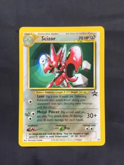 Pokemon Cards: Wizards Black Star Promo: Scizor 33 - Image 1
