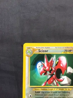 Pokemon Cards: Wizards Black Star Promo: Scizor 33 - Image 2