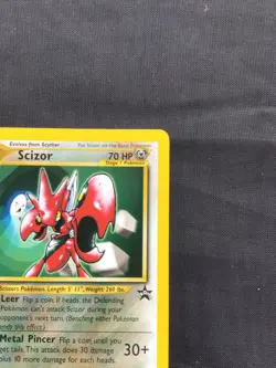 Pokemon Cards: Wizards Black Star Promo: Scizor 33 - Image 3