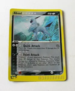 2004 Pokemon Absol 96/95 Team Magma vs Team Aqua Holo Card - Image 1