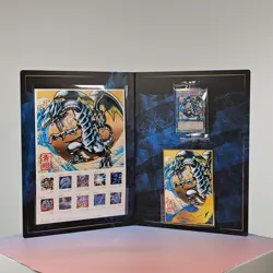 BLUE-EYES WHITE DRAGON YUGIOH NYC1JP001 2024 25TH ANN UKIYO-E STYLE OCG CARD SET - Image 2