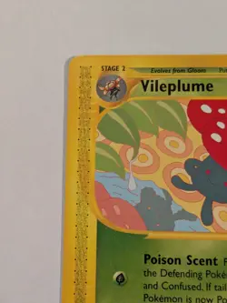 POKEMON AQUAPOLIS NON HOLO VILEPLUME RARE CARD 43/147 - Image 2