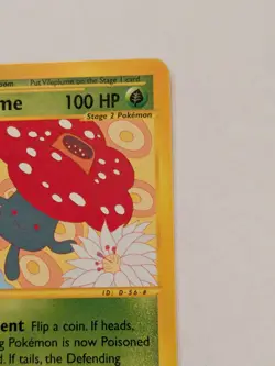 POKEMON AQUAPOLIS NON HOLO VILEPLUME RARE CARD 43/147 - Image 5