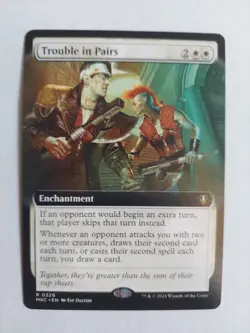 Trouble in Pairs (Extended Art) Commander: Murders at Karlov Manor Regular - Image 1