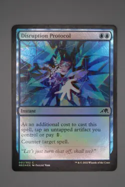 MTG Kamigawa Neon Dynasty Disruption Protocol 051/302 - Image 1