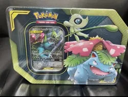 Pokemon Tag Team Tin Celebi & Venusaur-GX- Factory Sealed!.. 820650805295 - Image 1