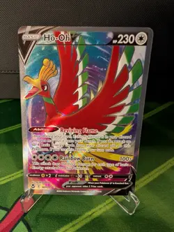 Ho-Oh V 187/195 Silver Tempest Ultra Rare Pokemon TCG - Image 1
