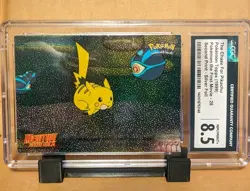 1999 Topps Pokemon Movie Edition The Chase For Pikachu #28 Holo Foil CGC 8.5 - Image 2