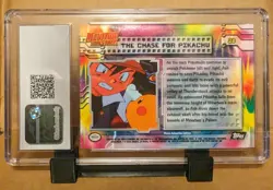 1999 Topps Pokemon Movie Edition The Chase For Pikachu #28 Holo Foil CGC 8.5 - Image 3